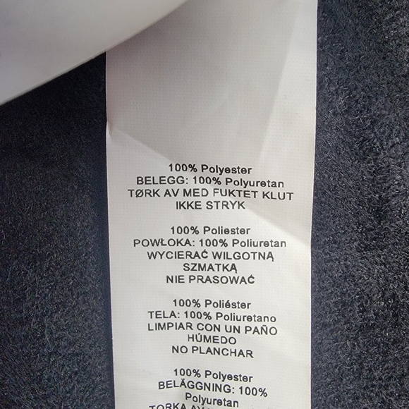 Missguided Faux Leather Short Black Size 10 - Picture 11 of 14